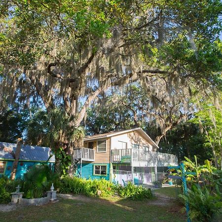 Riverfront Treetop Bungalow Homosassa Exterior foto